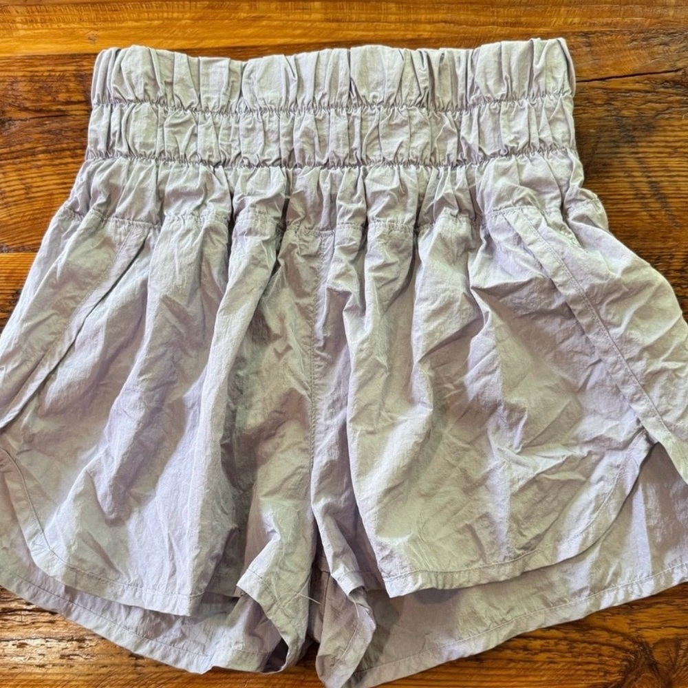Free People Lavender Way Home Athletic Shorts
